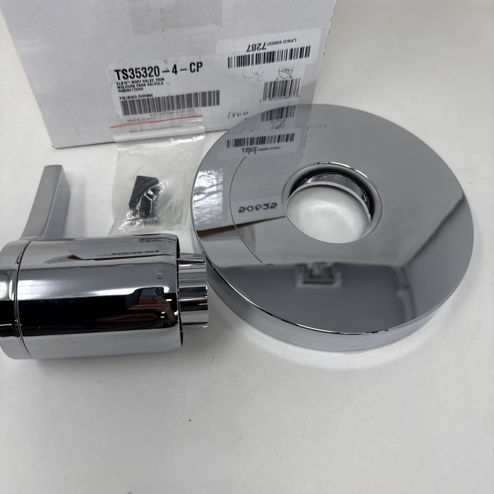 KOHLER TS35320-4-CP Elate Rite-Temp Shower Valve Trim Polished Chrome